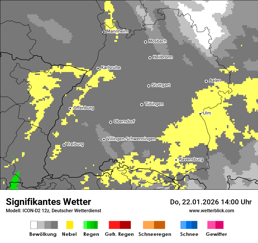 Signifikantes Wetter