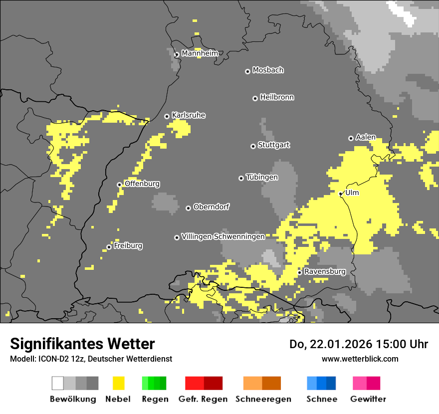 Signifikantes Wetter