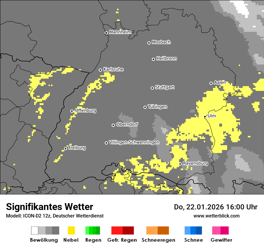 Signifikantes Wetter