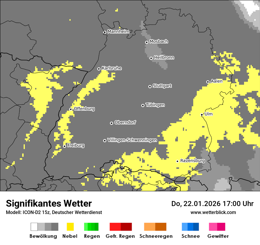 Signifikantes Wetter