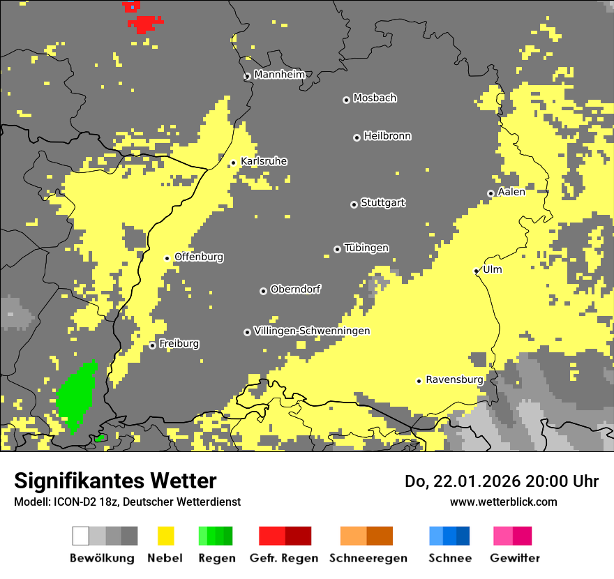 Signifikantes Wetter