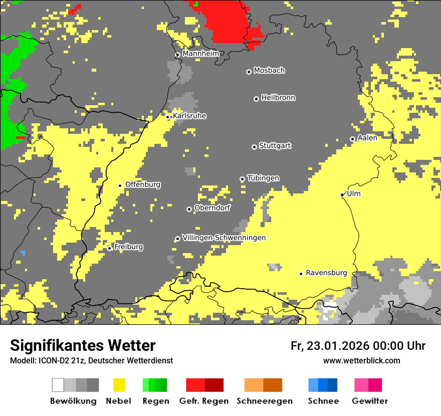 Signifikantes Wetter