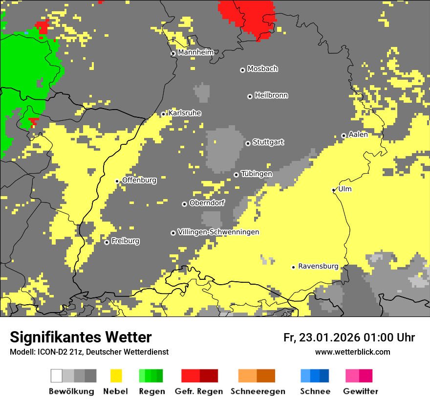 Signifikantes Wetter