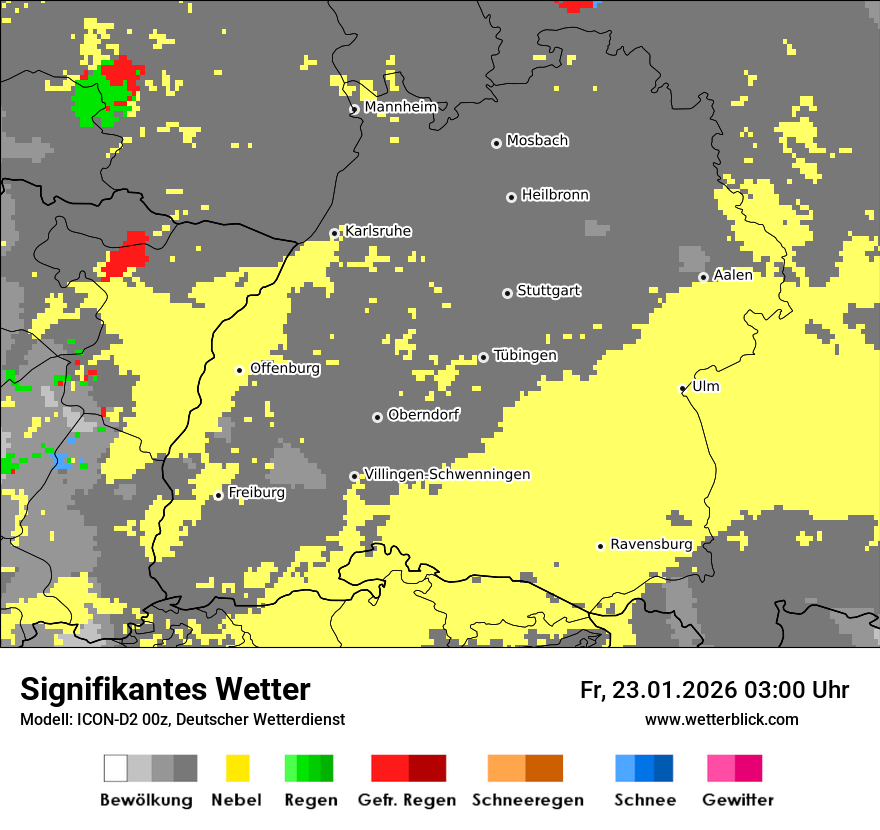 Signifikantes Wetter