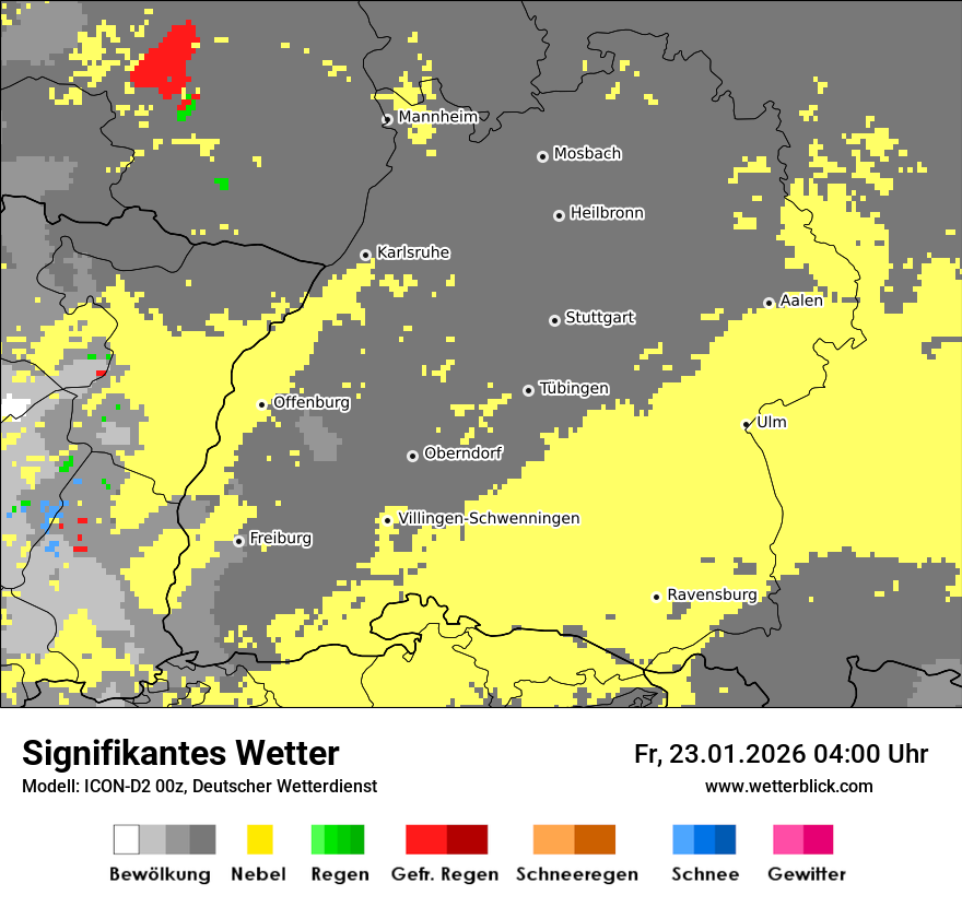 Signifikantes Wetter
