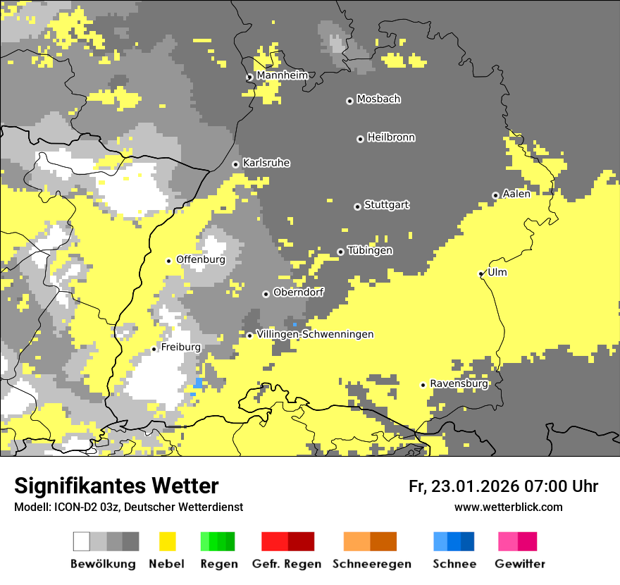 Signifikantes Wetter