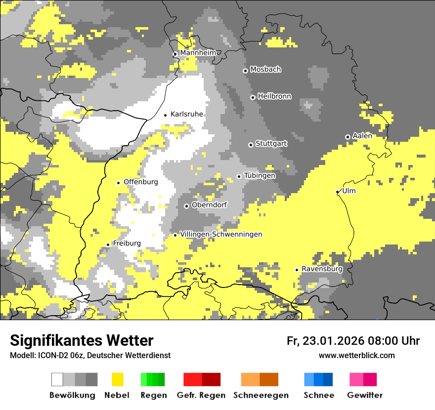 Signifikantes Wetter
