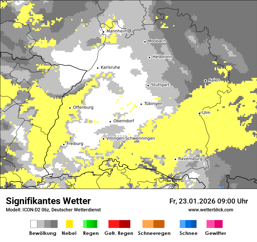Signifikantes Wetter