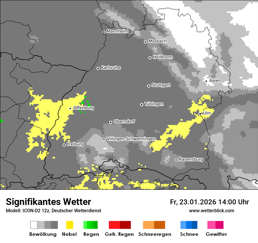 Signifikantes Wetter