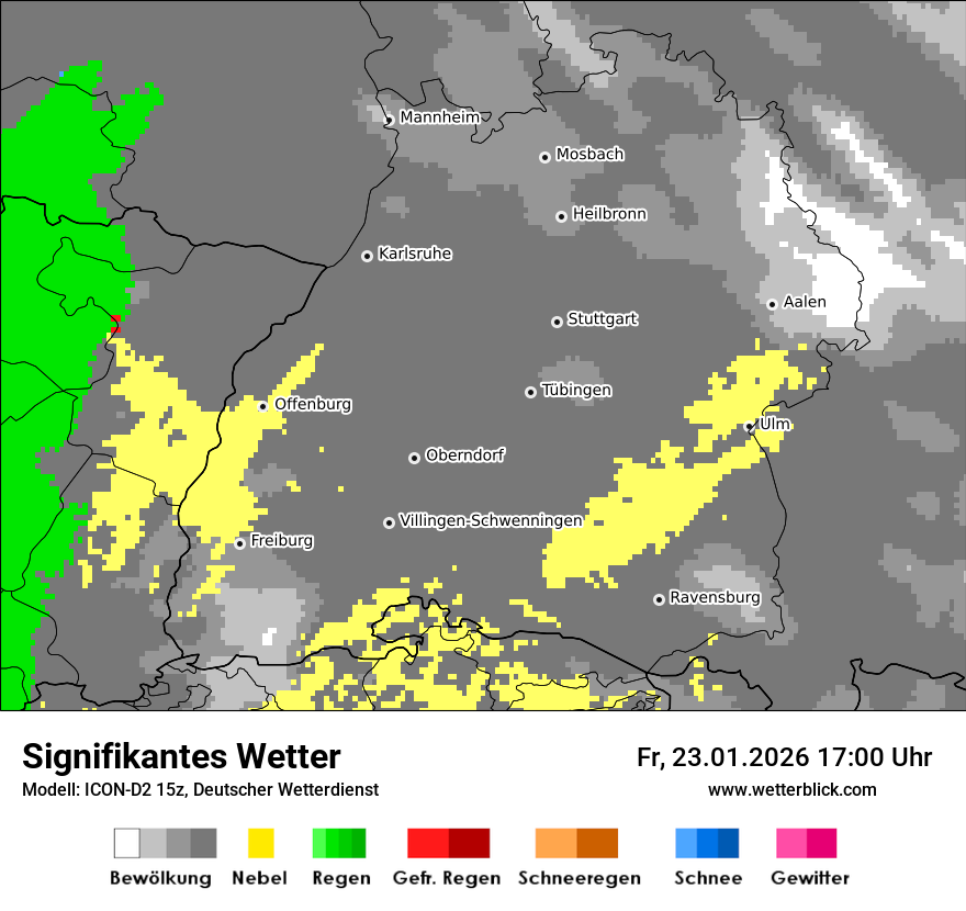 Signifikantes Wetter