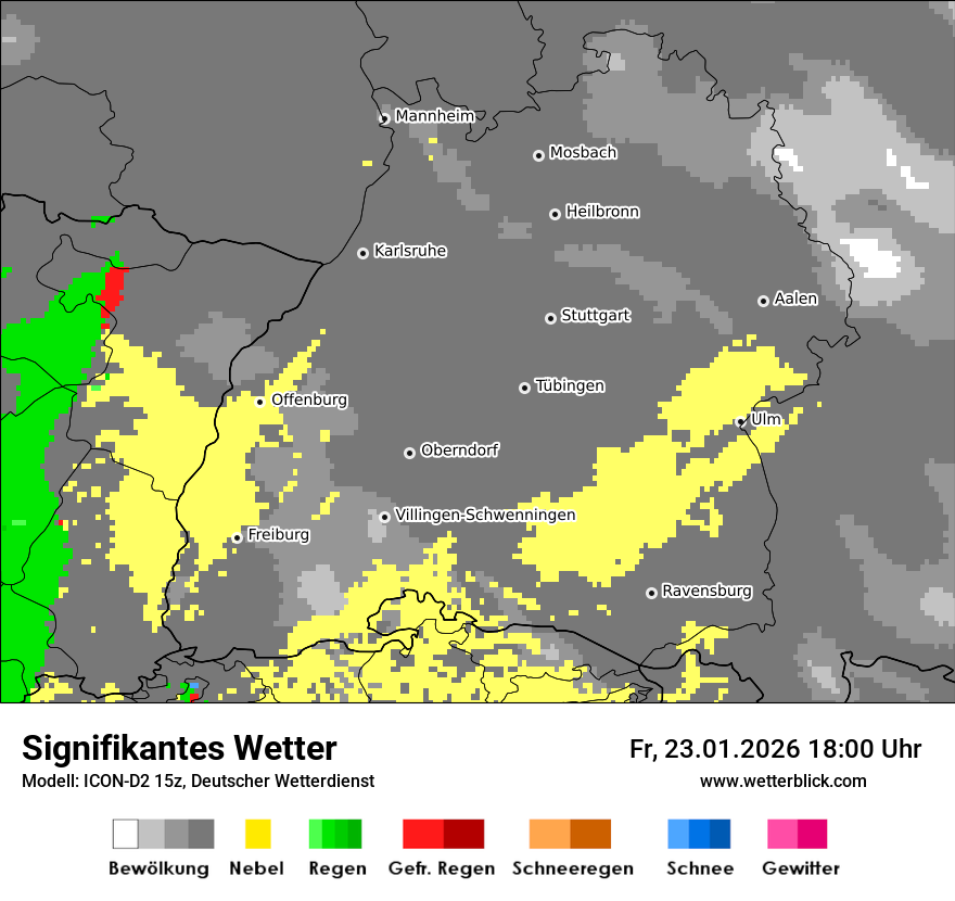 Signifikantes Wetter