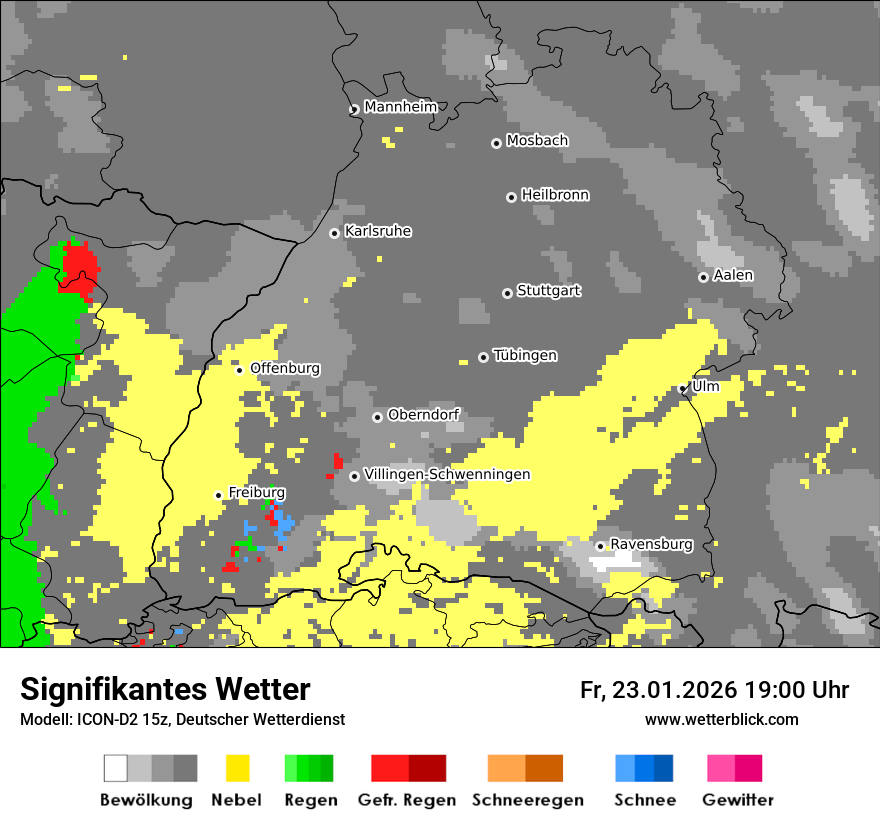 Signifikantes Wetter