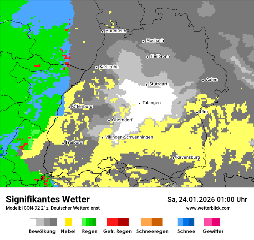 Signifikantes Wetter