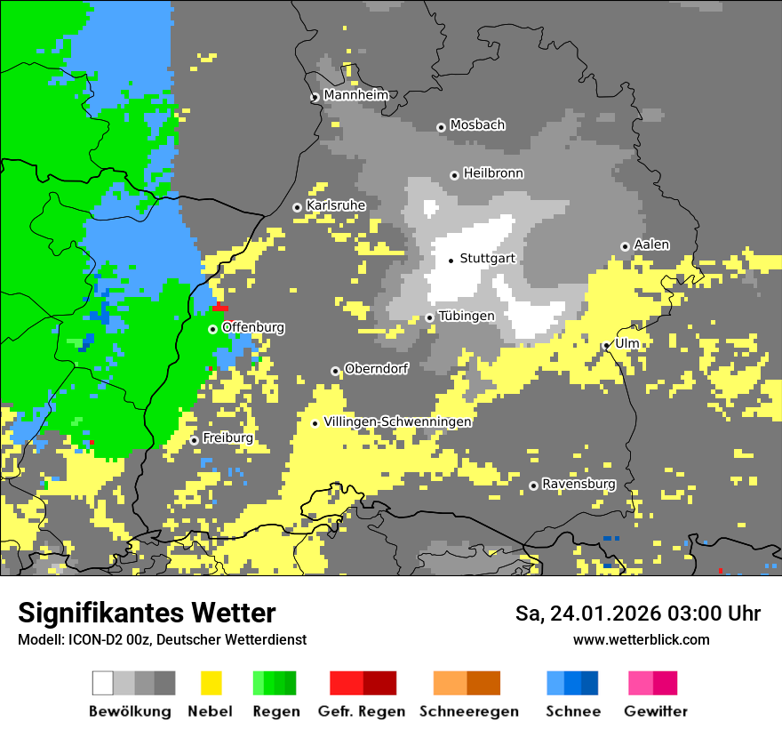 Signifikantes Wetter