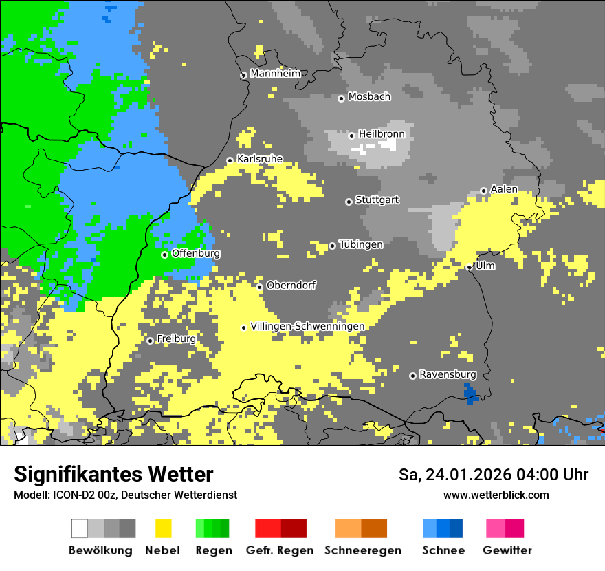 Signifikantes Wetter