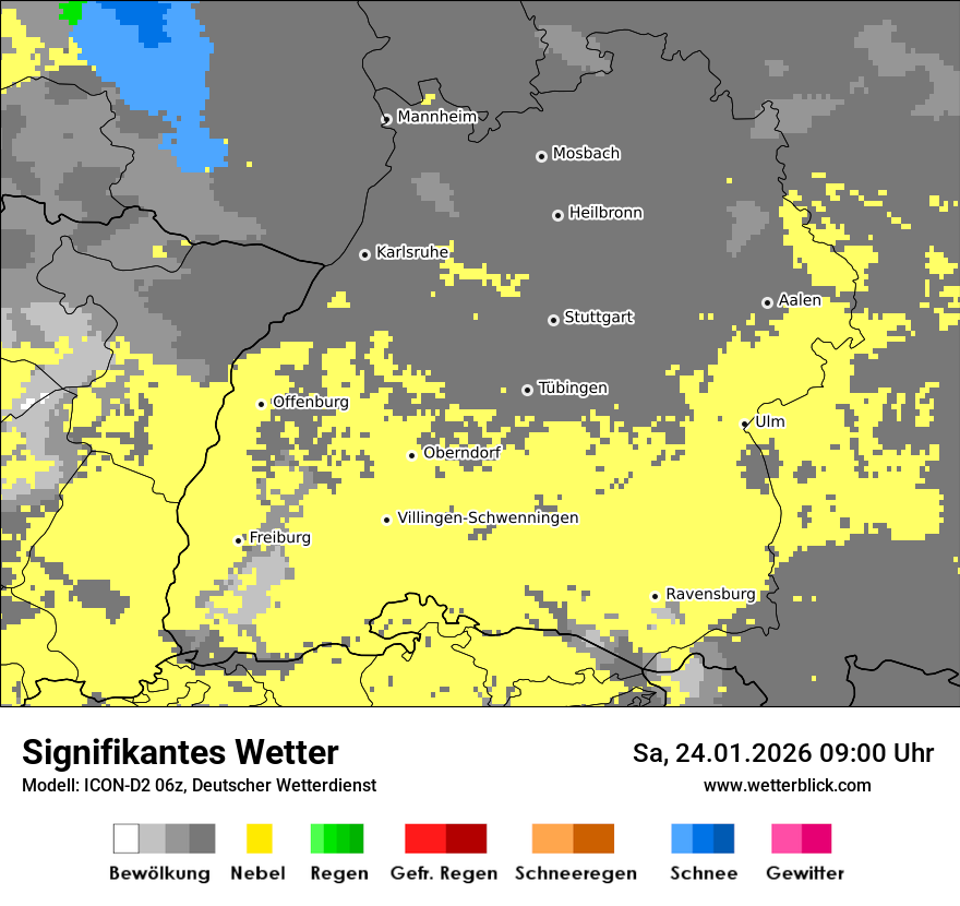 Signifikantes Wetter