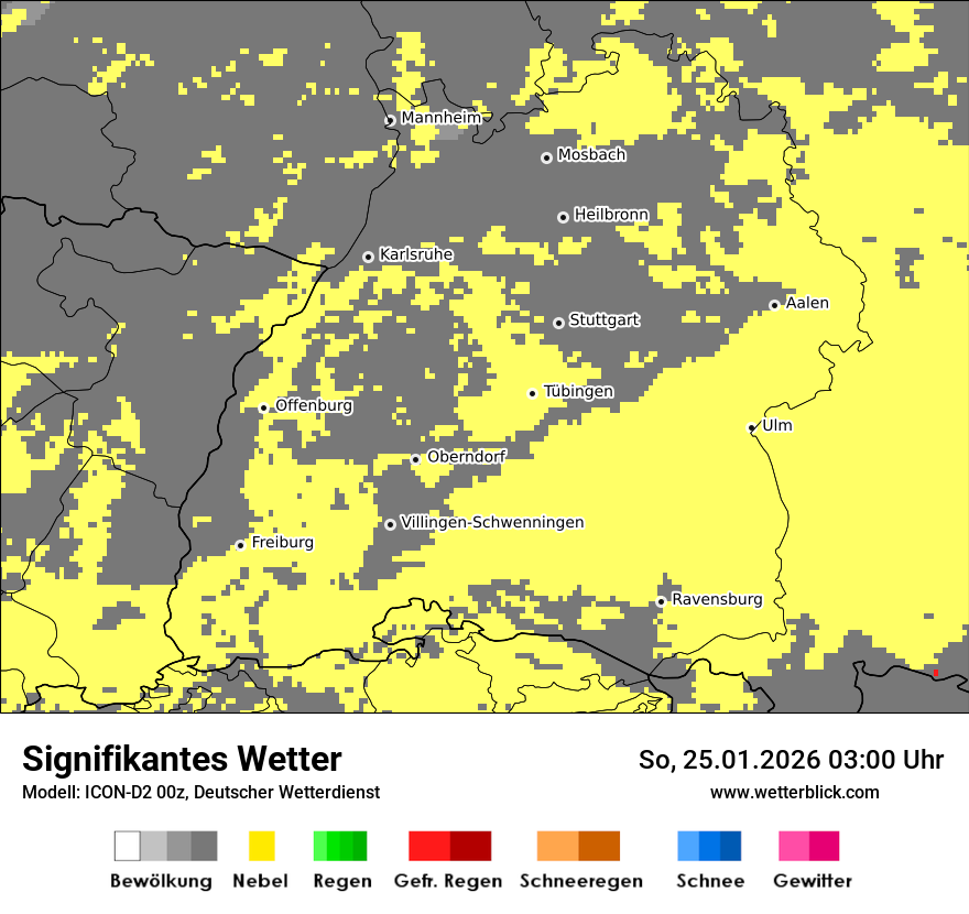Signifikantes Wetter