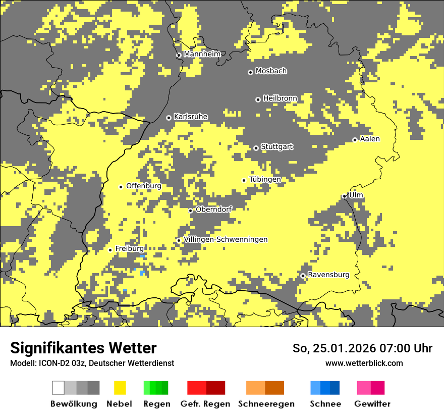 Signifikantes Wetter