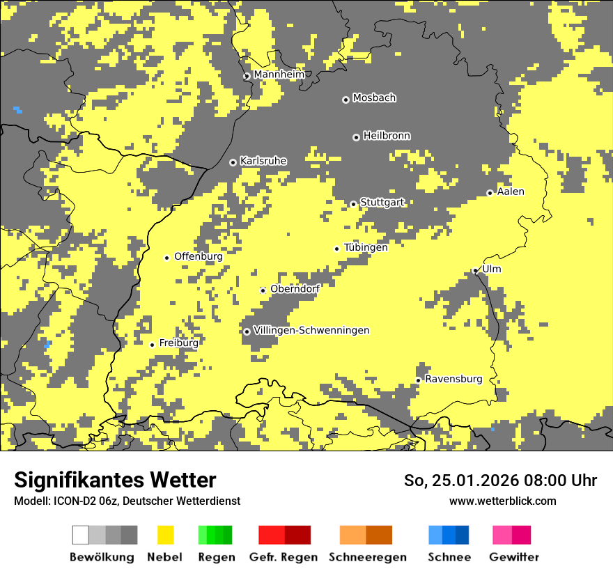 Signifikantes Wetter