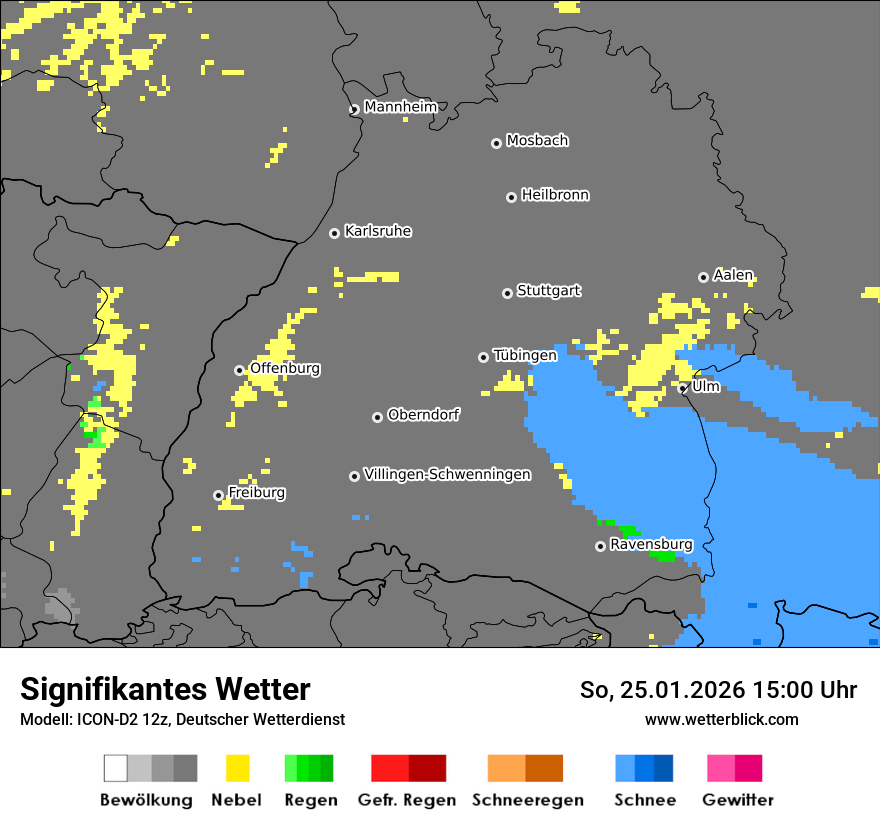 Signifikantes Wetter