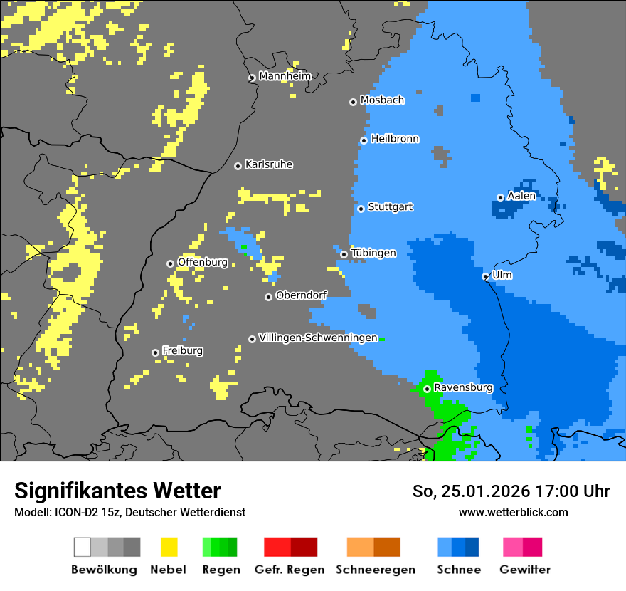 Signifikantes Wetter