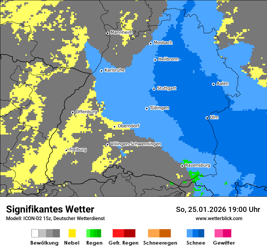 Signifikantes Wetter