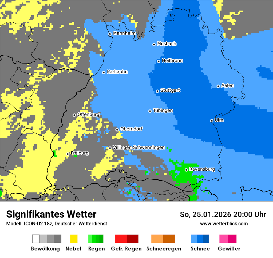 Signifikantes Wetter