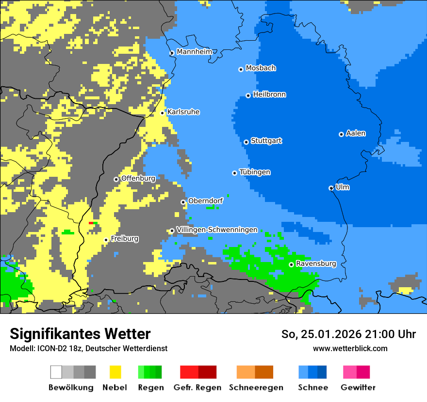 Signifikantes Wetter