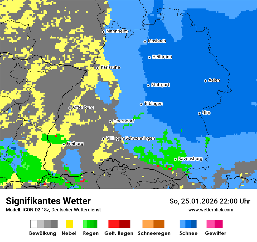 Signifikantes Wetter
