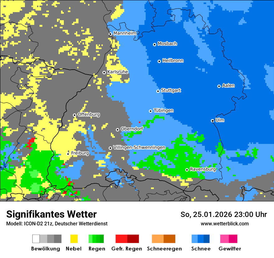 Signifikantes Wetter