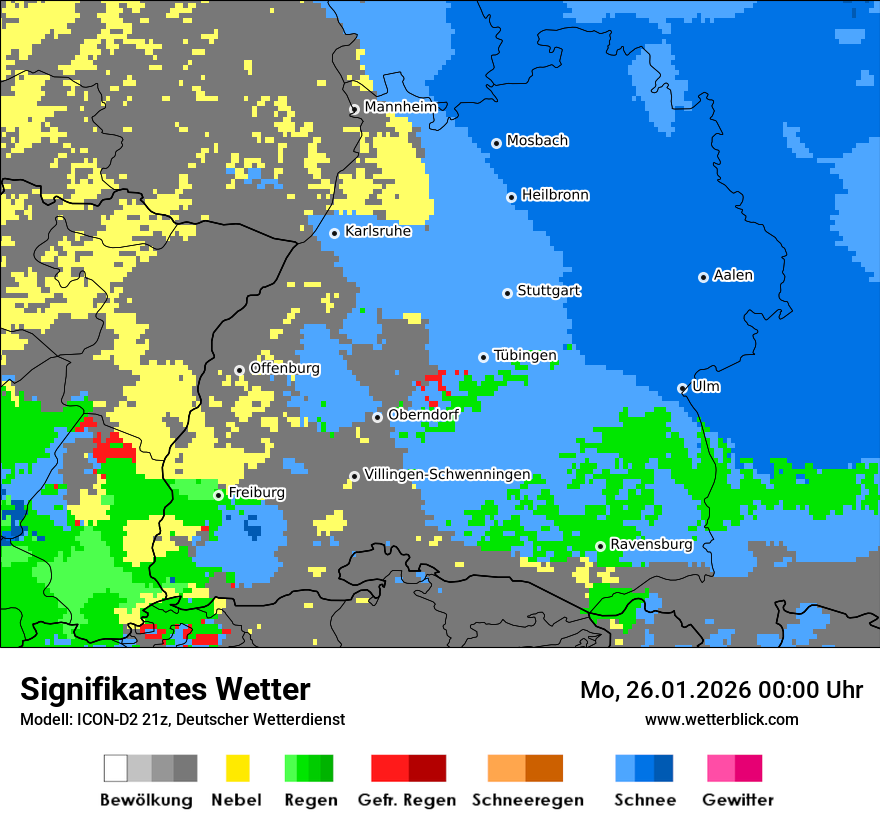 Signifikantes Wetter