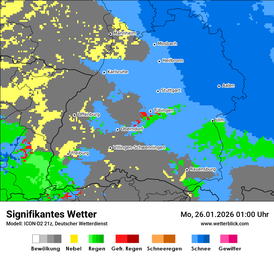 Signifikantes Wetter
