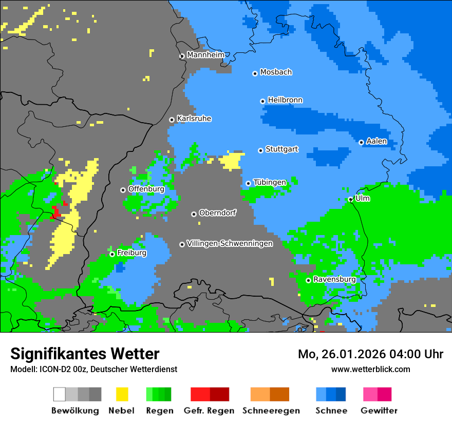 Signifikantes Wetter