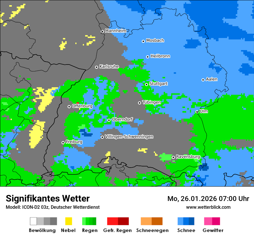 Signifikantes Wetter