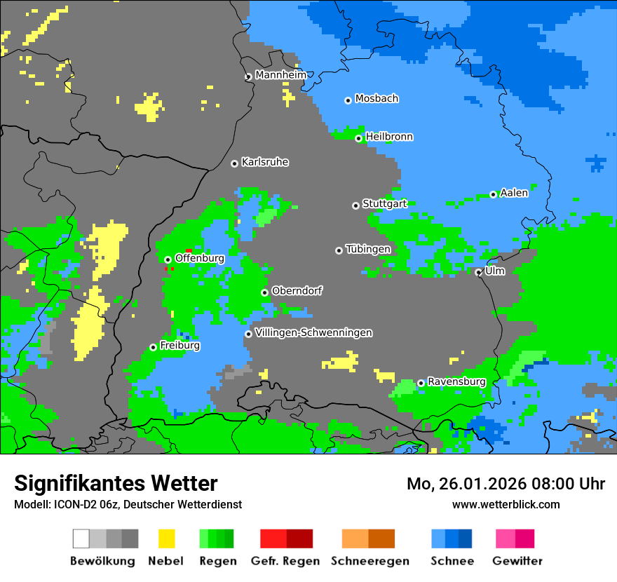Signifikantes Wetter