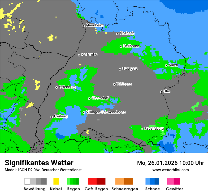 Signifikantes Wetter