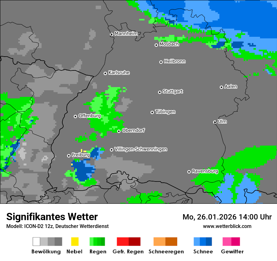 Signifikantes Wetter