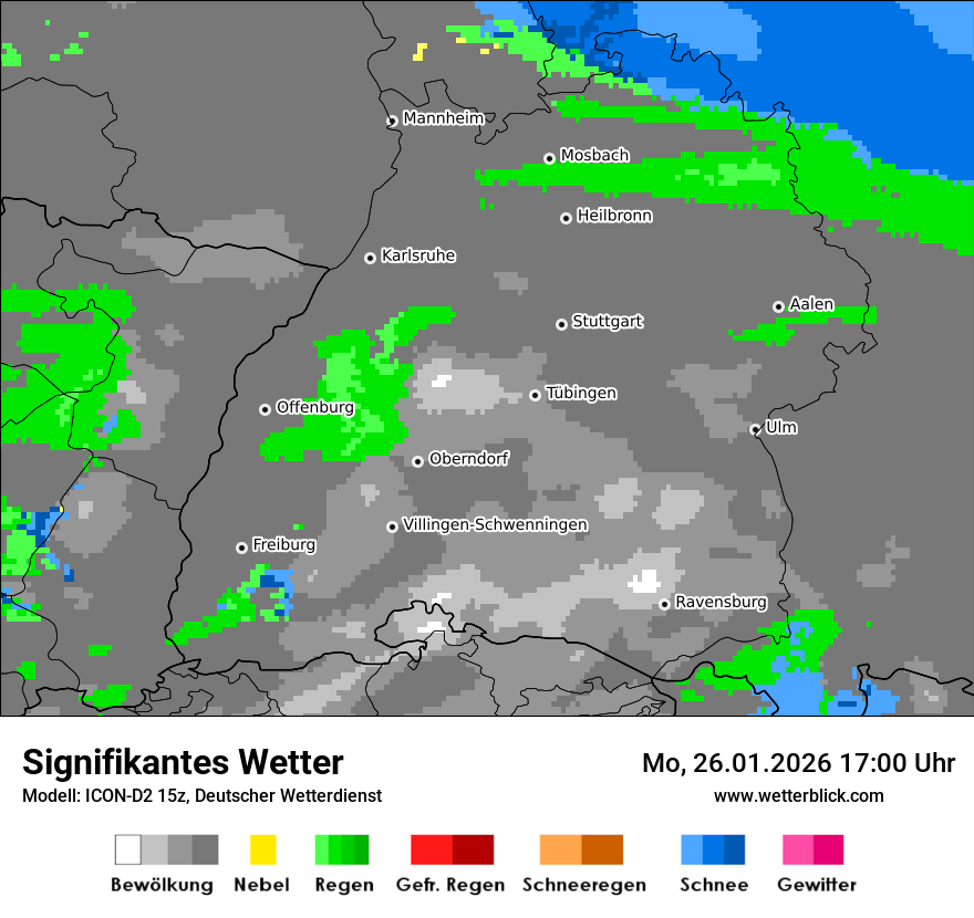 Signifikantes Wetter