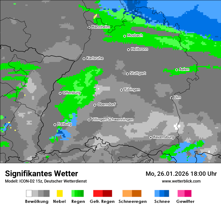 Signifikantes Wetter