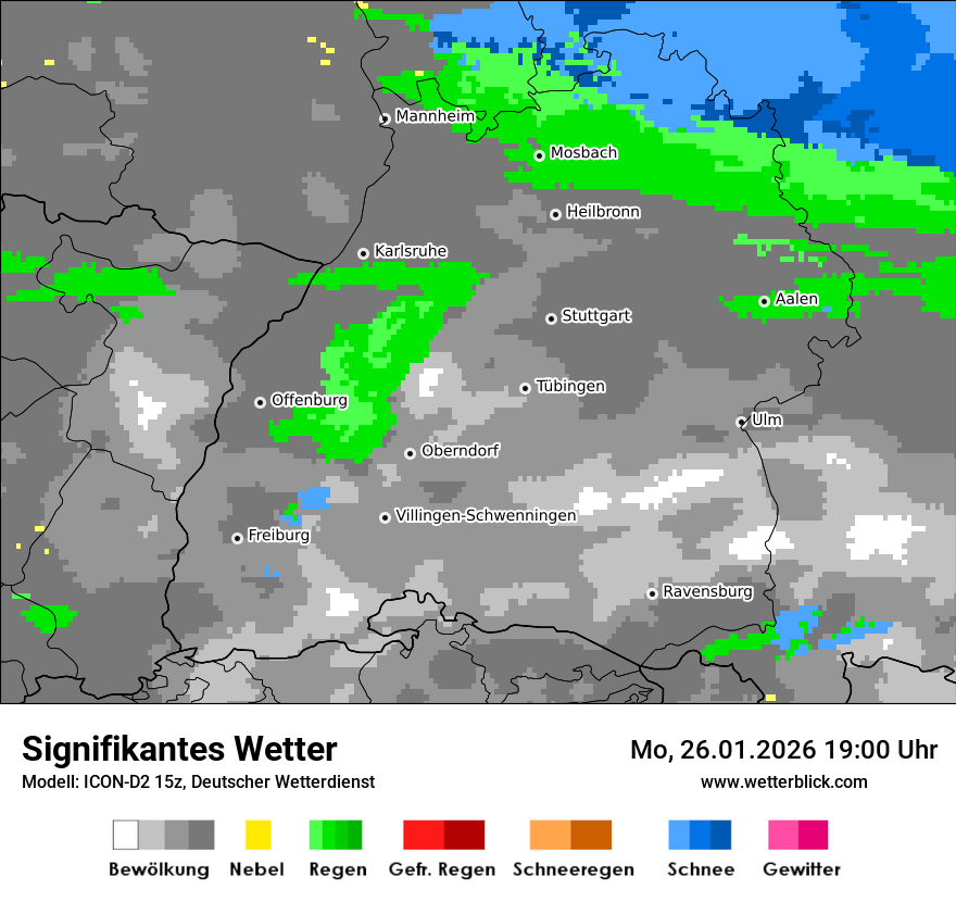 Signifikantes Wetter