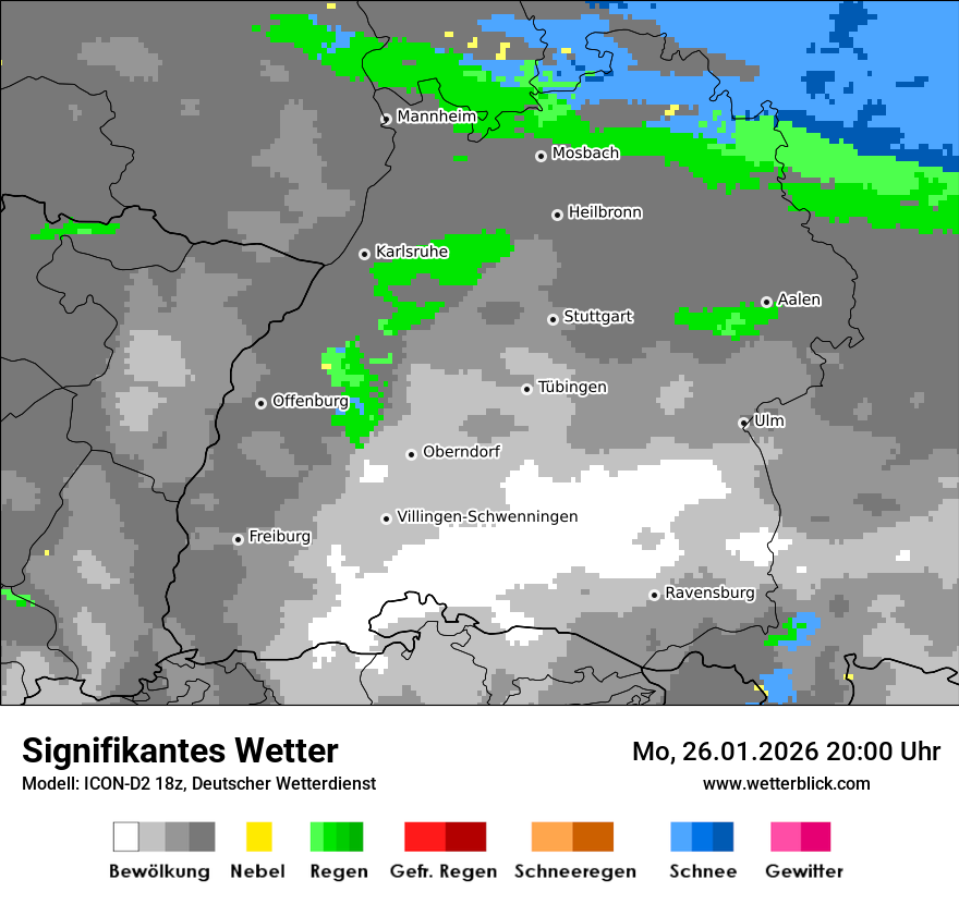 Signifikantes Wetter