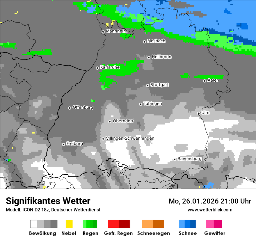Signifikantes Wetter