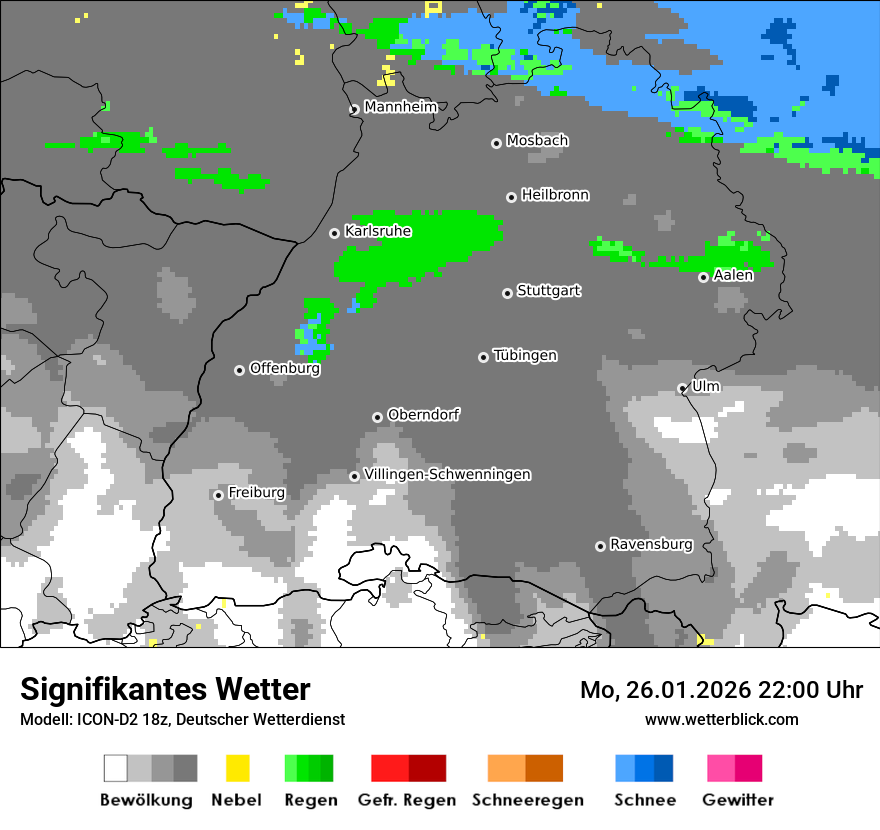 Signifikantes Wetter