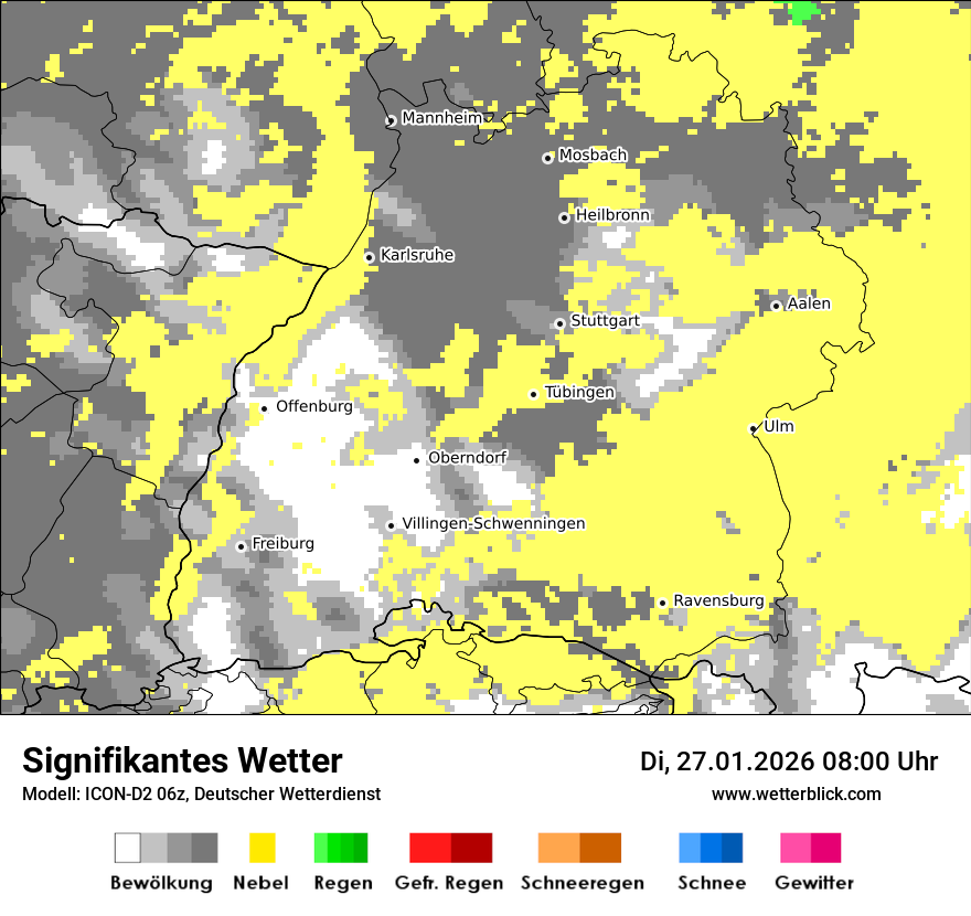 Signifikantes Wetter