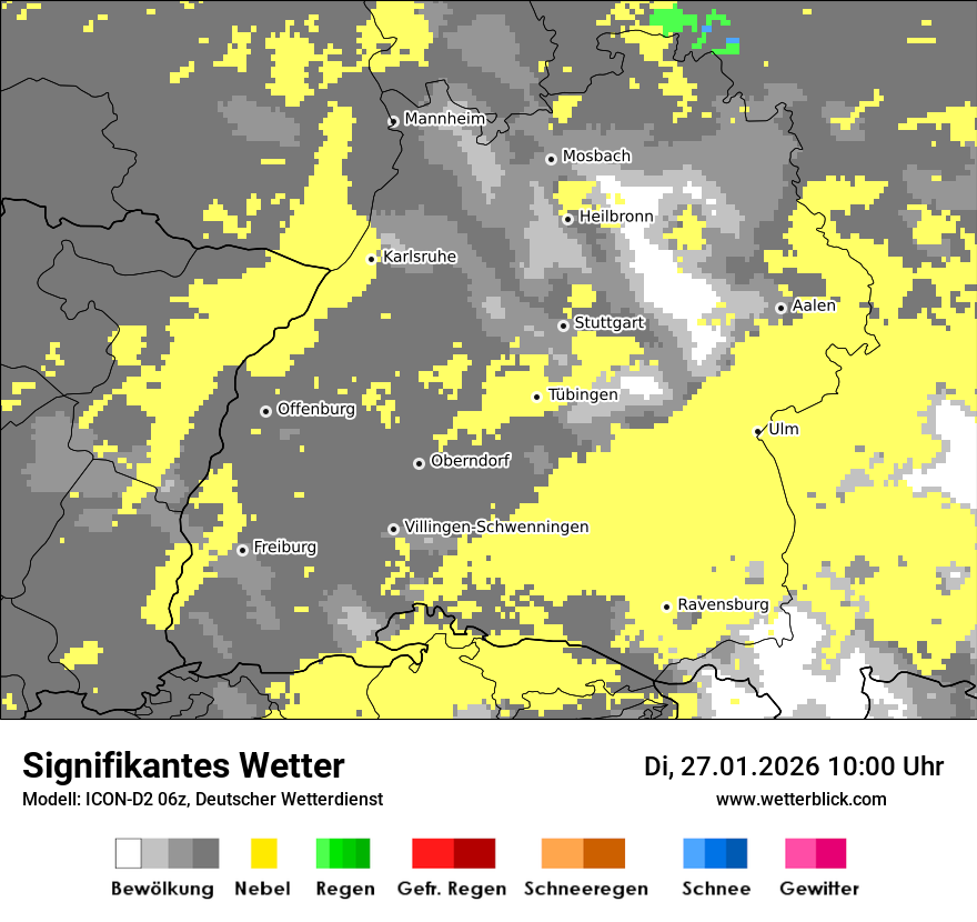 Signifikantes Wetter