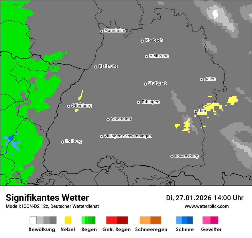 Signifikantes Wetter