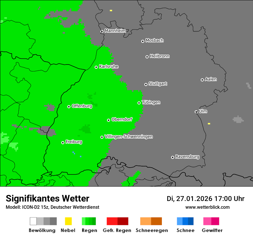 Signifikantes Wetter