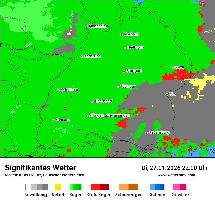 Signifikantes Wetter