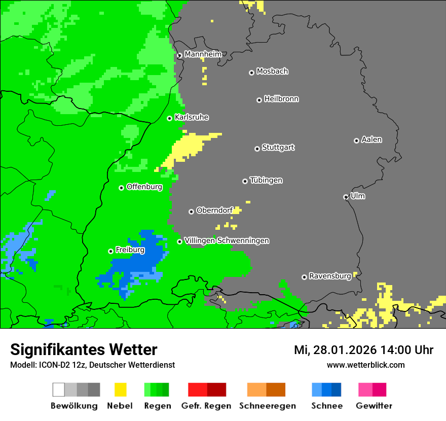 Signifikantes Wetter