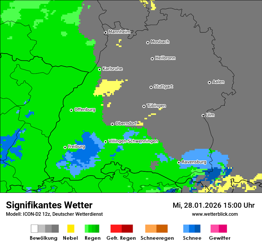 Signifikantes Wetter